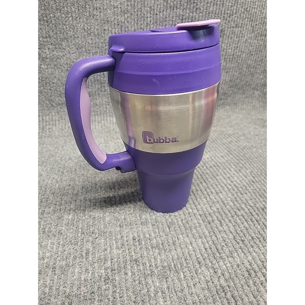 Bubba Keg 34oz Purple Stainless Steel Insulated Thermos Cooler Travel‎ GUC